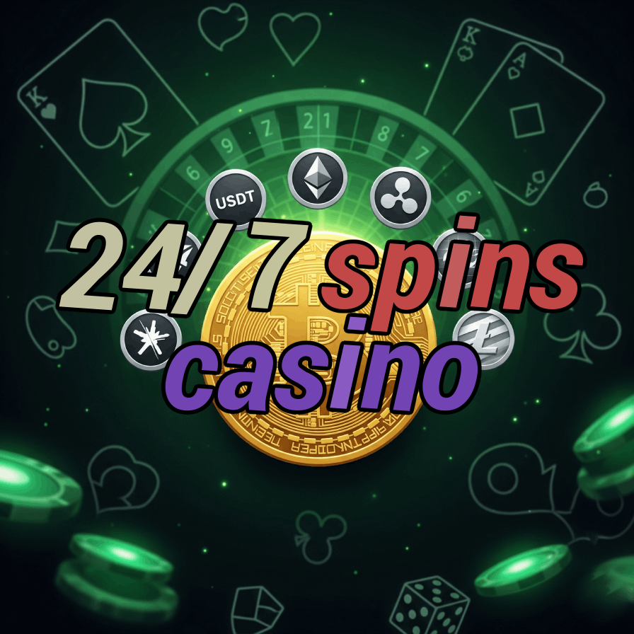 24/7 Spins Casino - Non-Stop Slot Machine Action